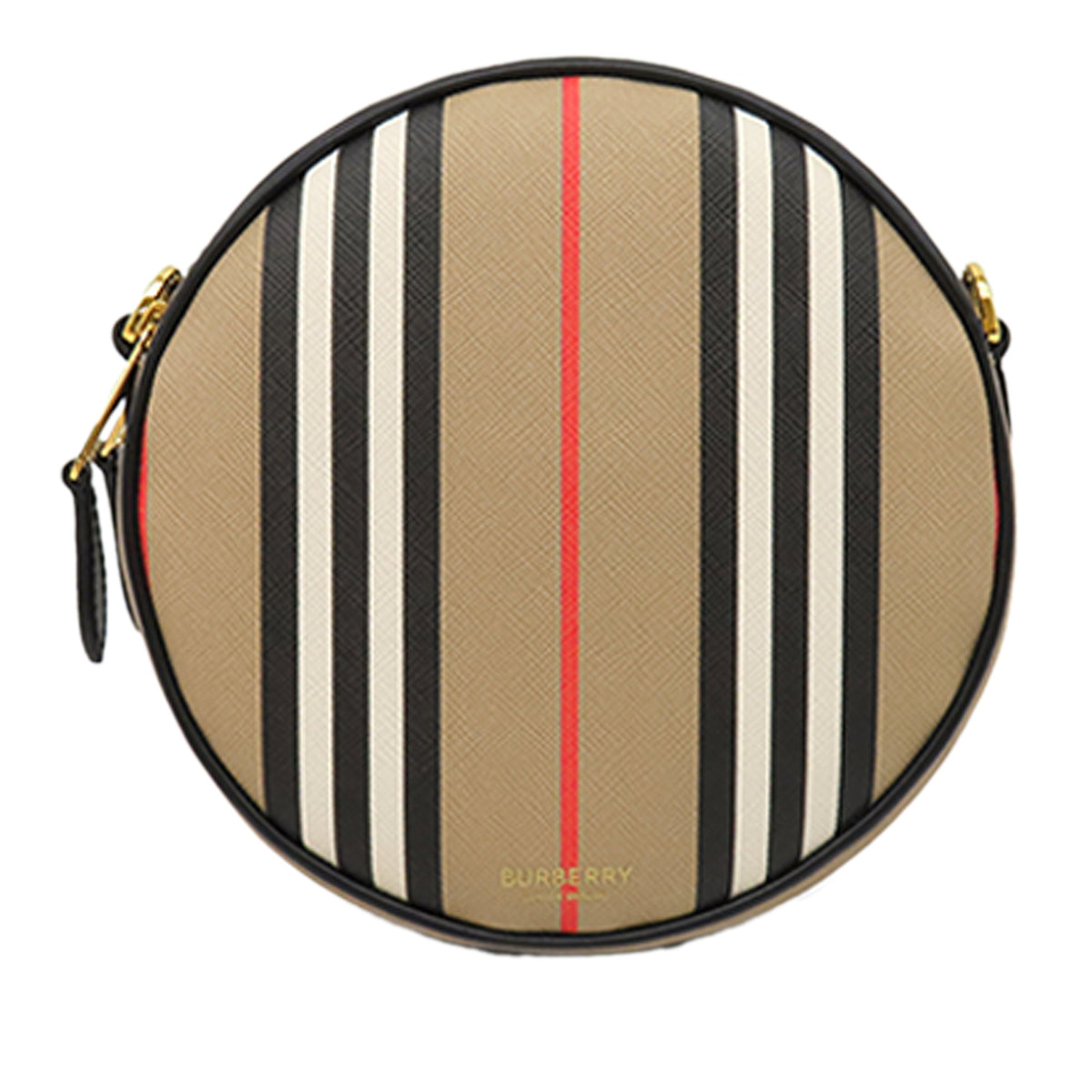 Burberry Icon Stripe Coated Canvas Louise Crossbody
