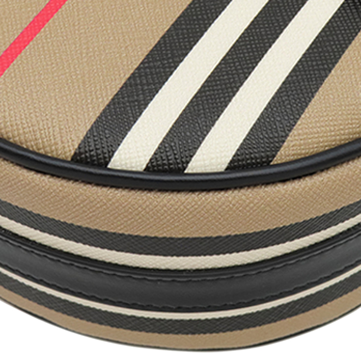 Burberry Icon Stripe Coated Canvas Louise Crossbody