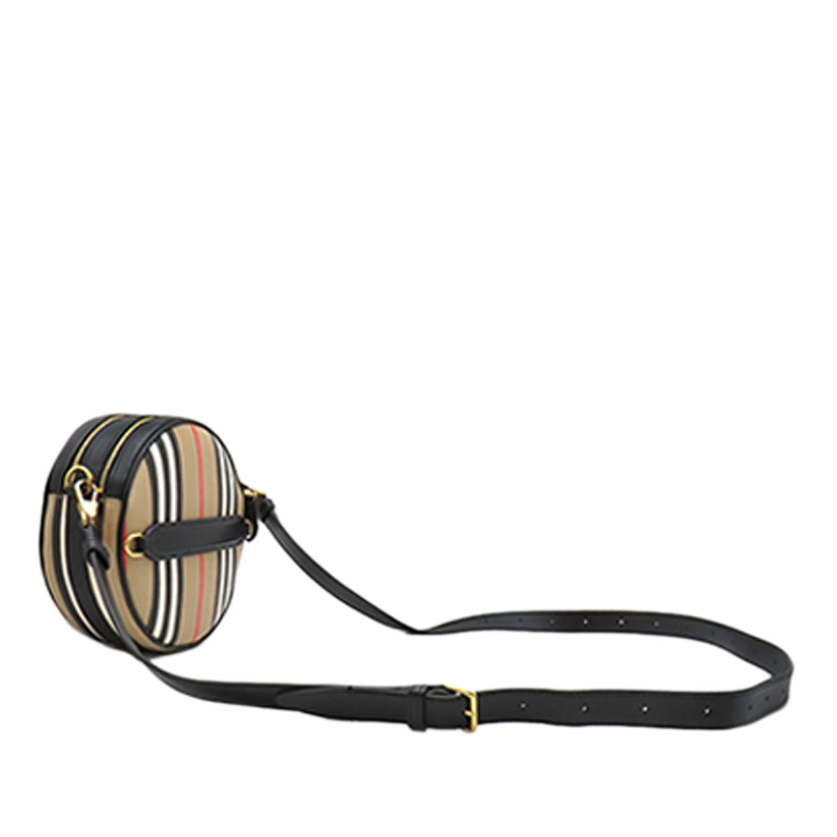 Burberry Icon Stripe Coated Canvas Louise Crossbody