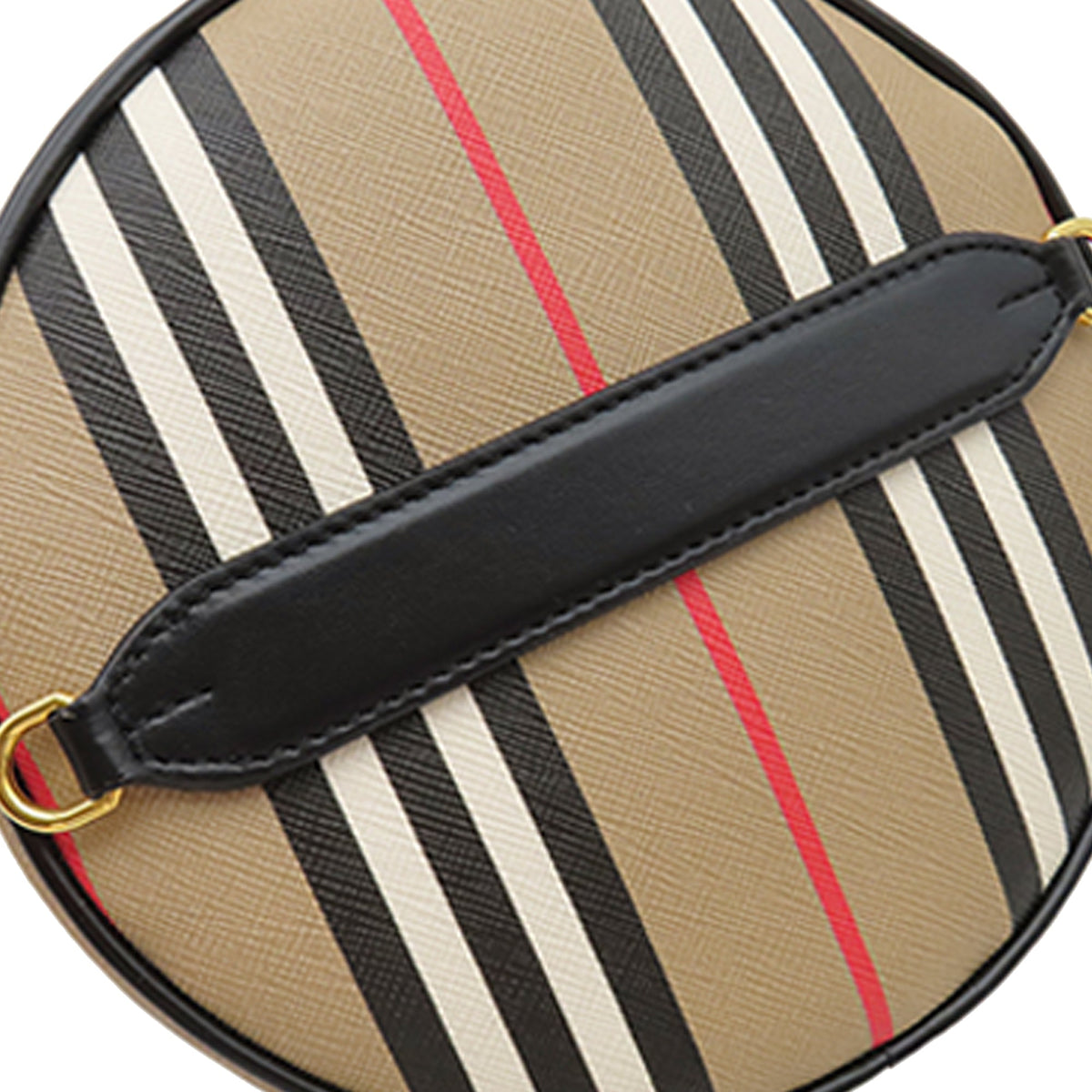 Burberry Icon Stripe Coated Canvas Louise Crossbody