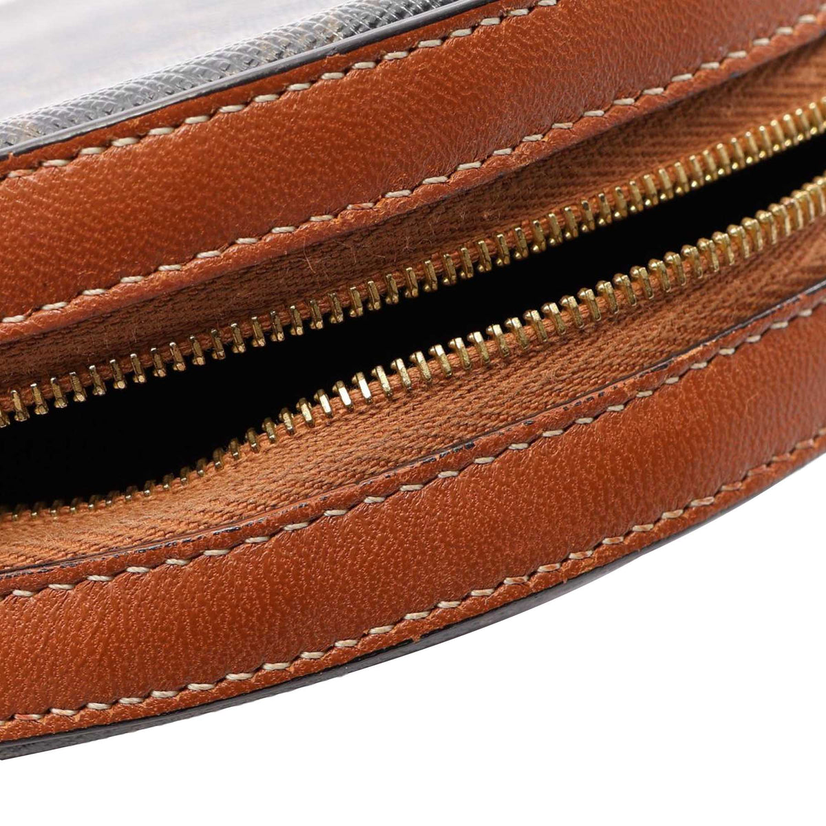 Celine Triomphe Coated Canvas Round Purse on Strap