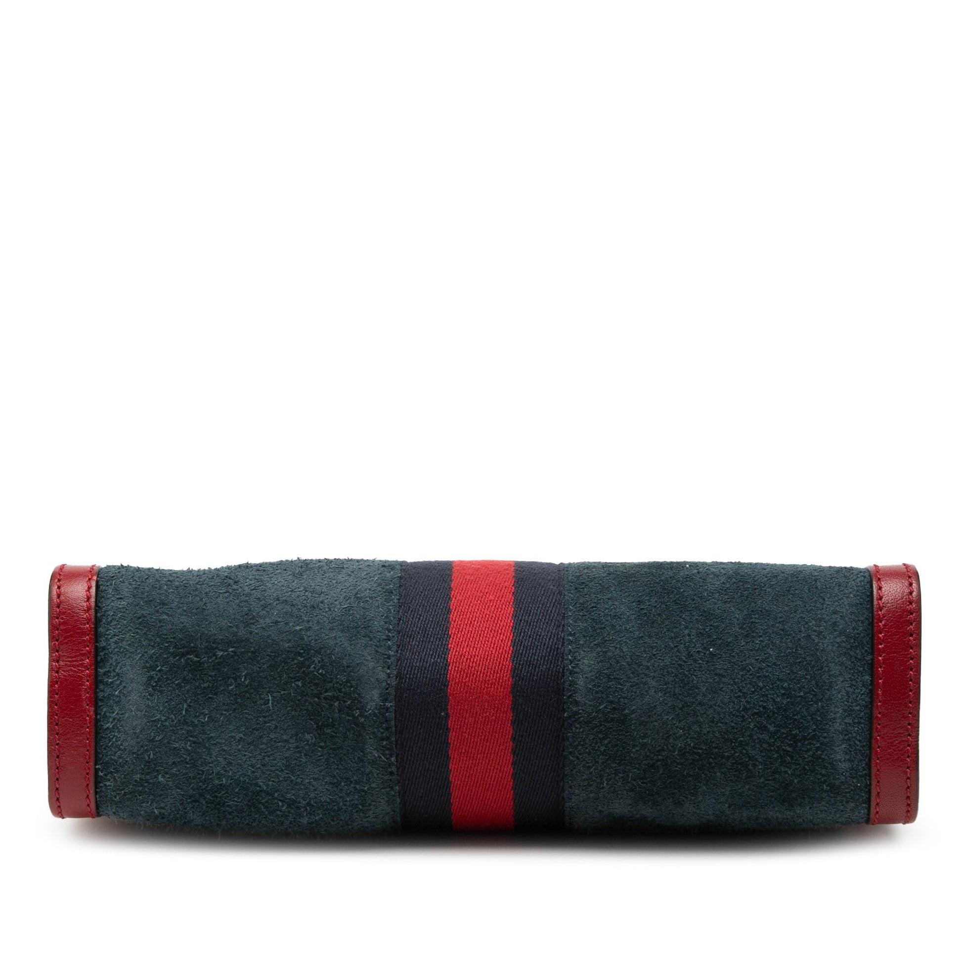 Gucci Small Suede Web Ophidia Chain Crossbody