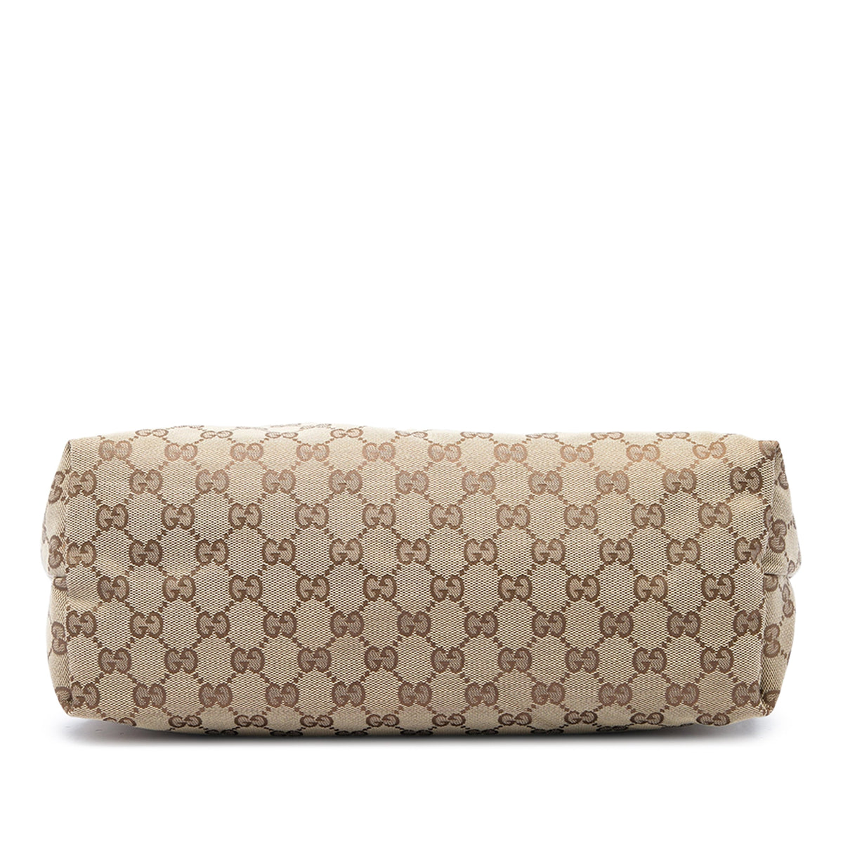 Gucci GG Canvas Web Crossbody — Beige