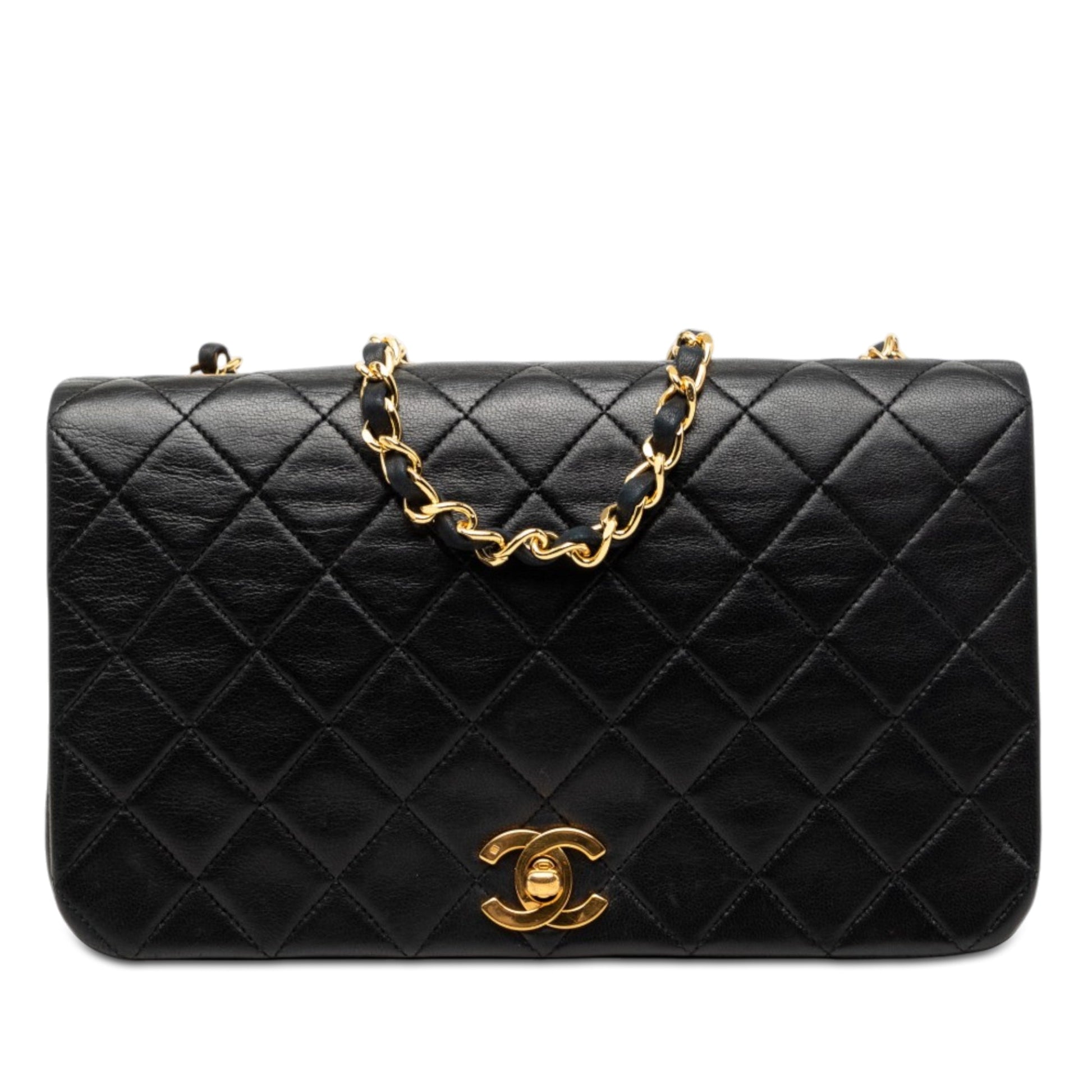 Chanel Medium Quilted Lambskin Full Flap