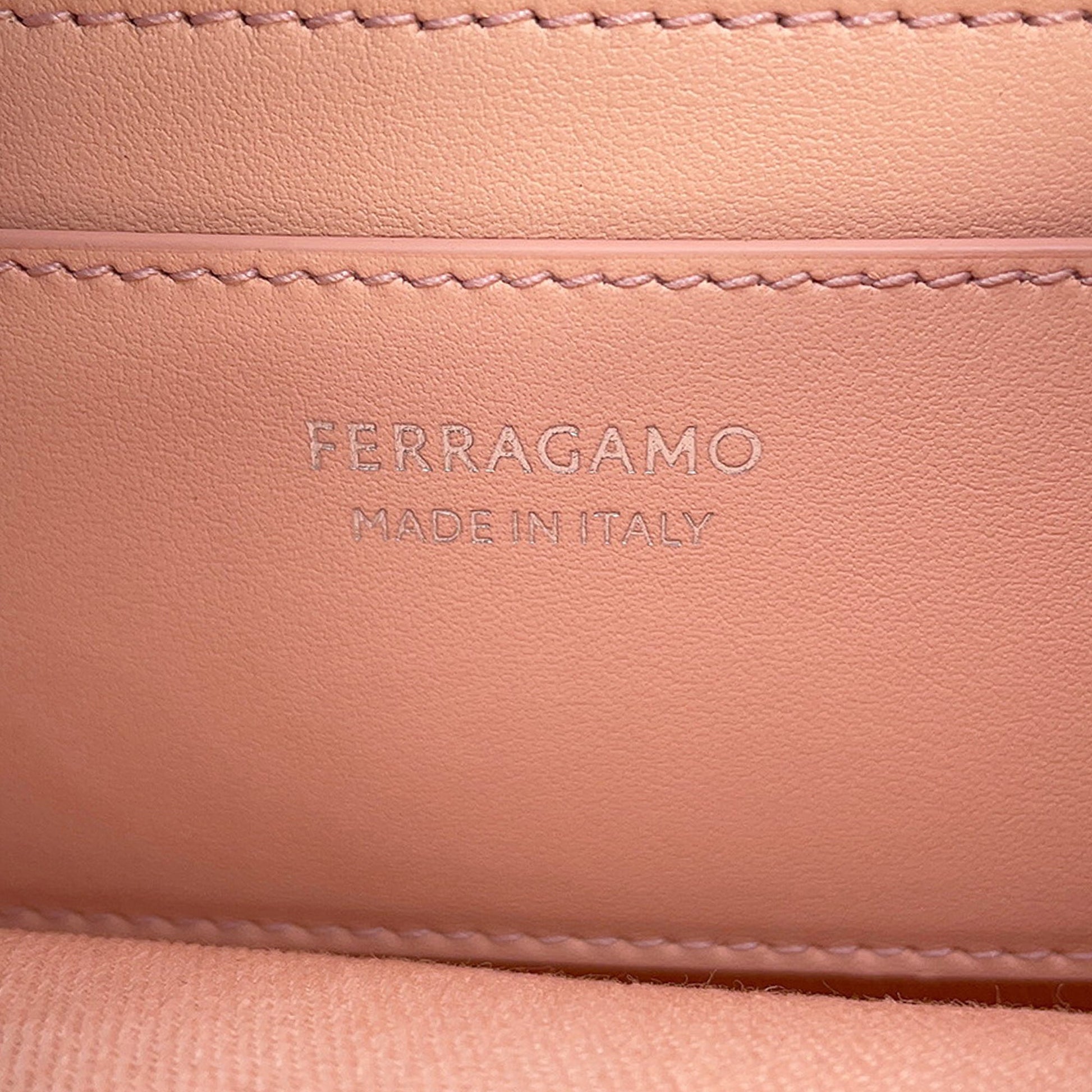 Ferragamo Small Leather Gancini Archive Camera Case Crossbody