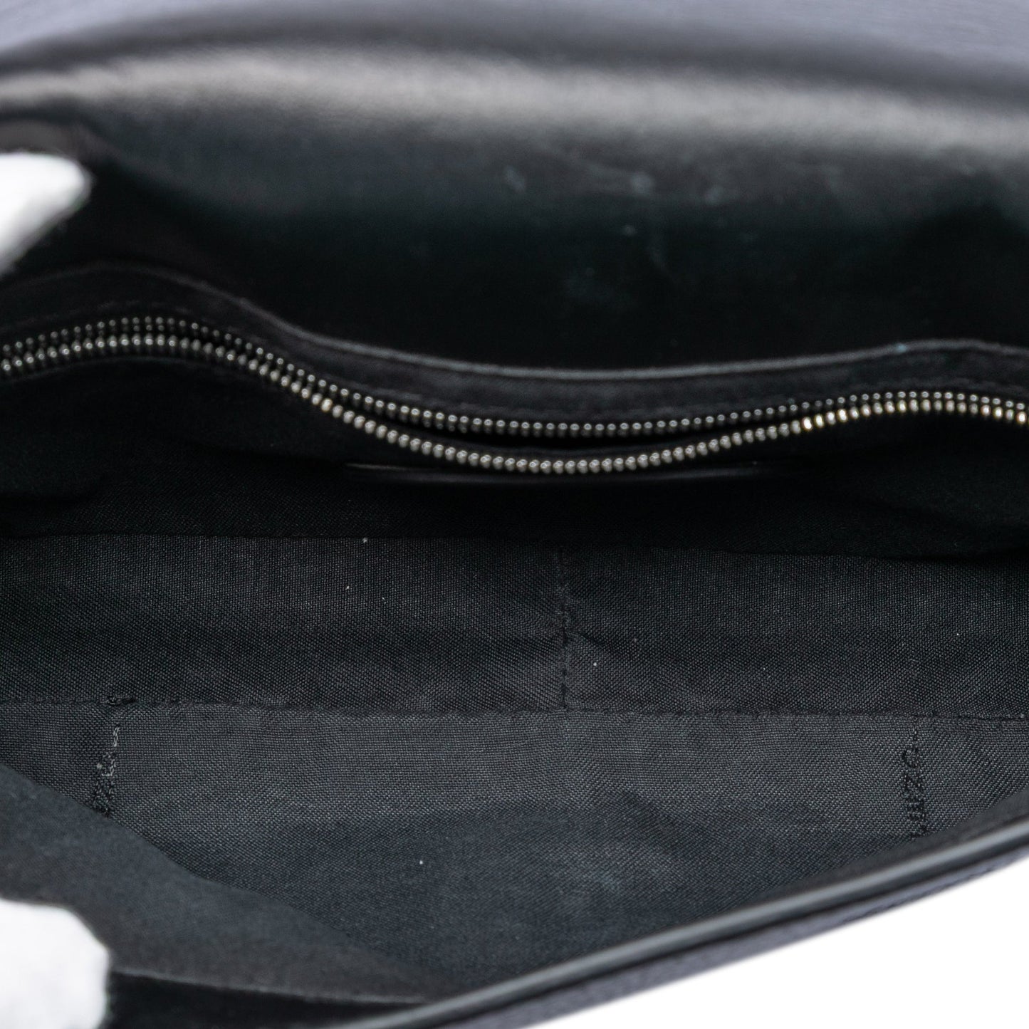 Fendi Leather Selleria Convertible Baguette Satchel