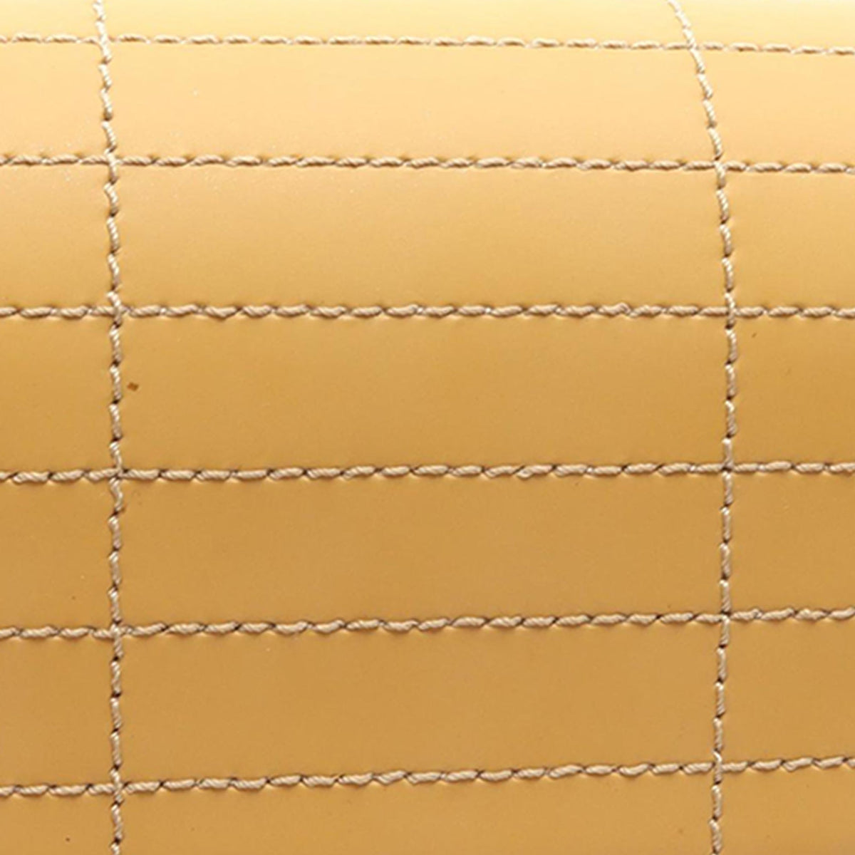 Chanel Calfskin Push Lock Accordion Flap — Yellow