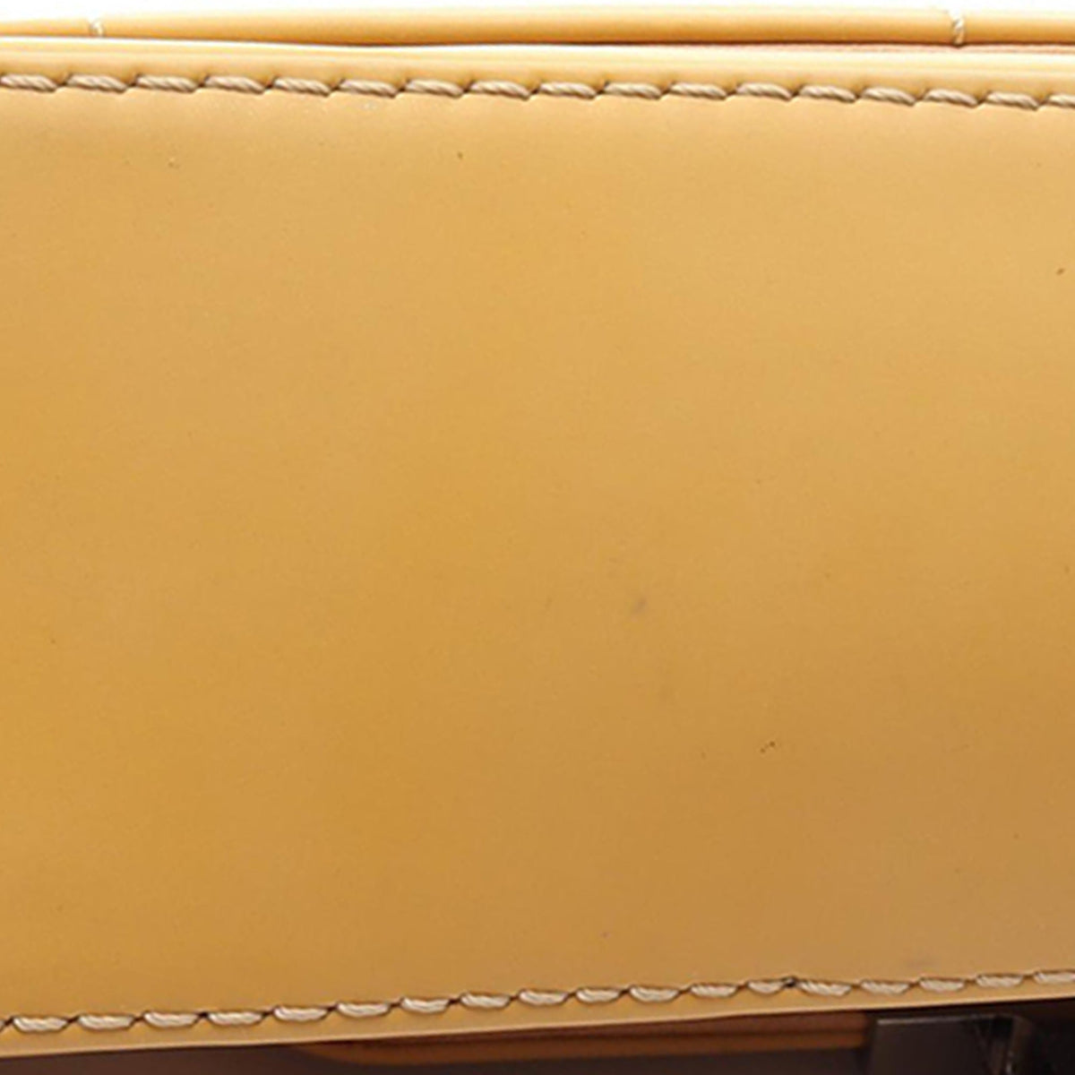 Chanel Calfskin Push Lock Accordion Flap — Yellow
