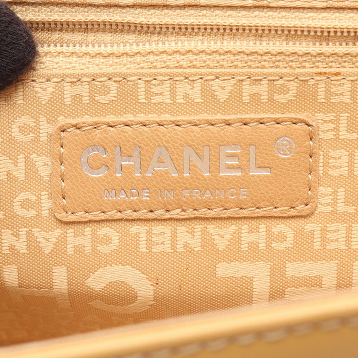 Chanel Calfskin Push Lock Accordion Flap — Yellow
