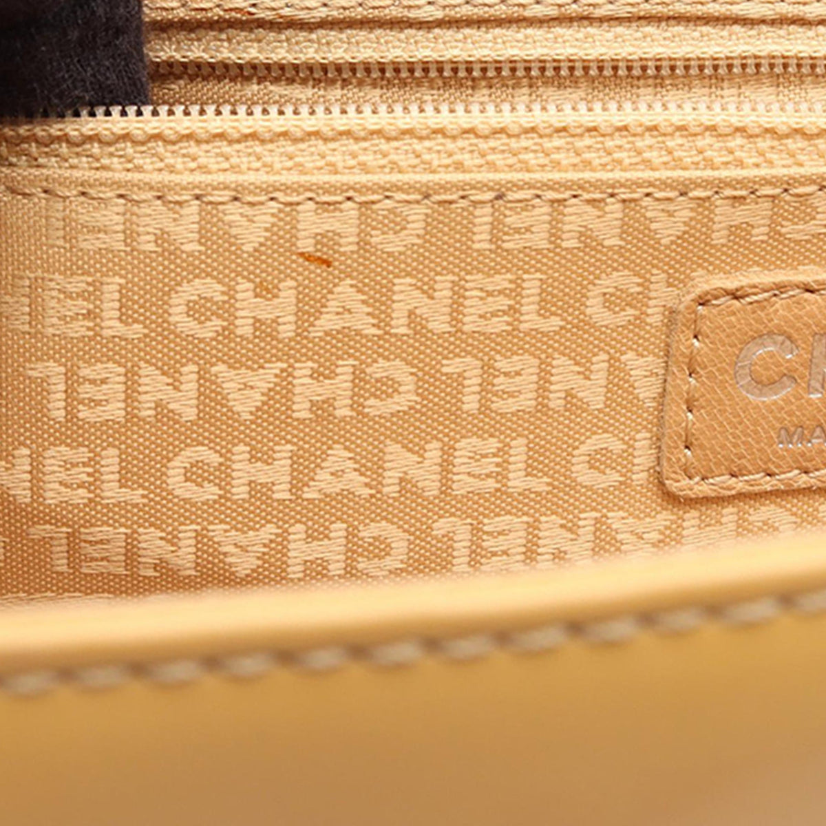 Chanel Calfskin Push Lock Accordion Flap — Yellow