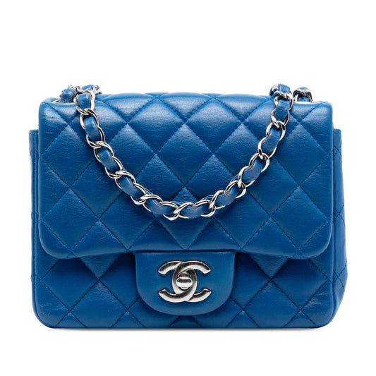 Chanel Mini Square Classic Lambskin Single Flap
