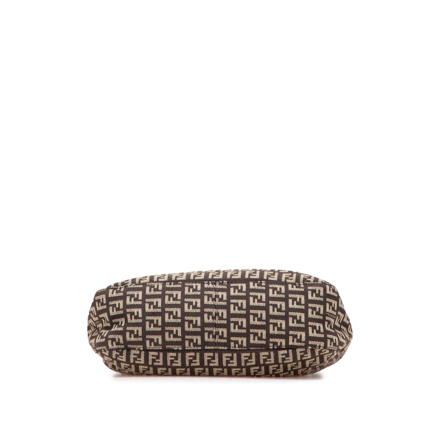 Fendi Zucchino Canvas Shoulder Bag