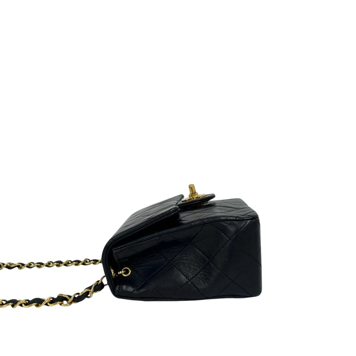 Chanel Mini Square Classic Lambskin Single Flap