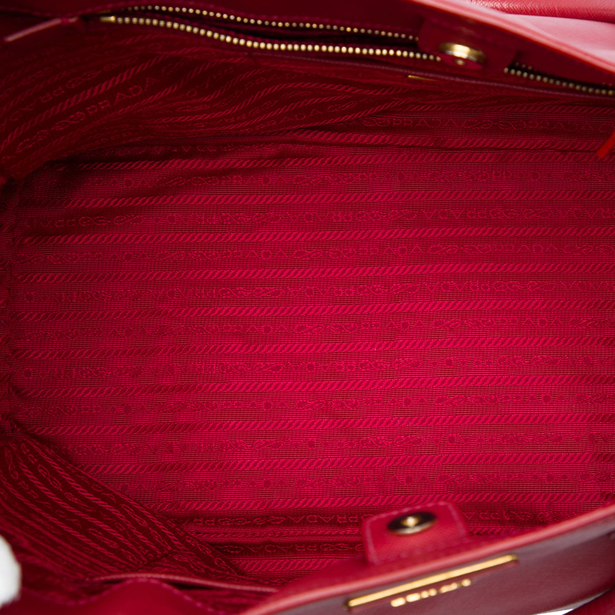 Prada Large Saffiano Lux Galleria Satchel