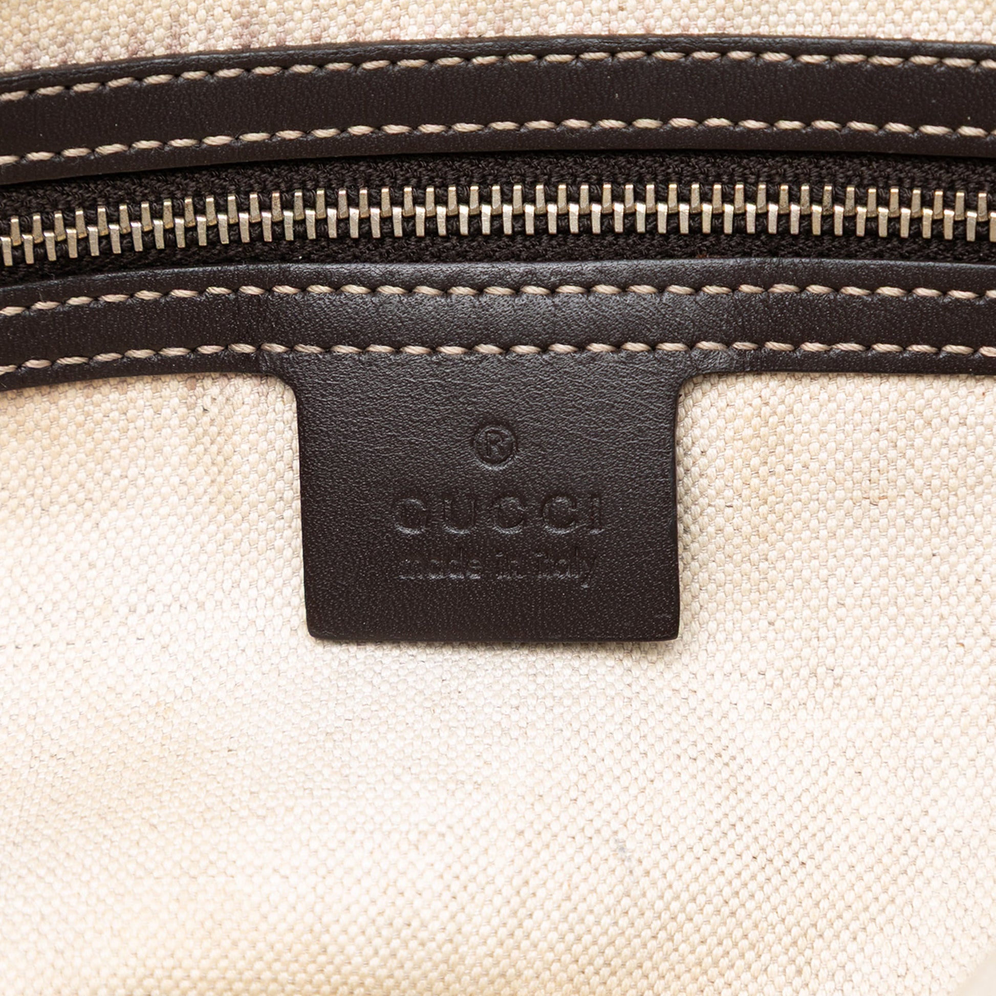 Gucci GG Canvas Web Mayfair Satchel