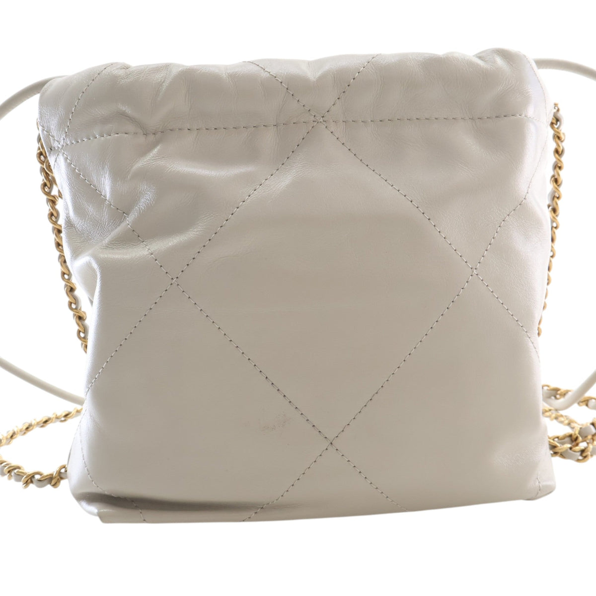 Chanel Mini Shiny Calfskin 22 Hobo