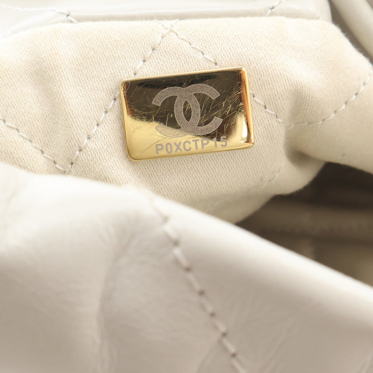 Chanel Mini Shiny Calfskin 22 Hobo