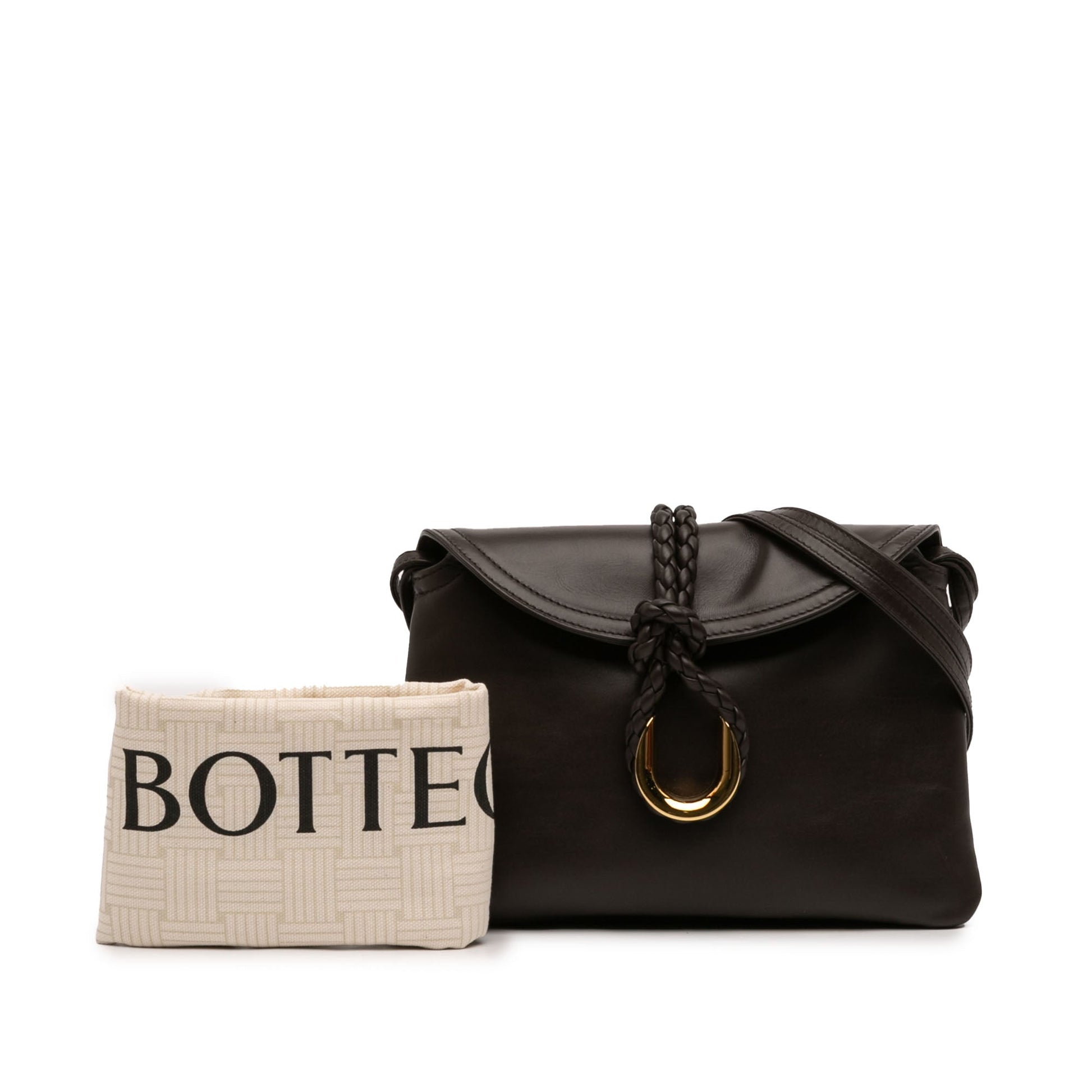 Bottega Veneta Baby Calfskin Liberta Crossbody