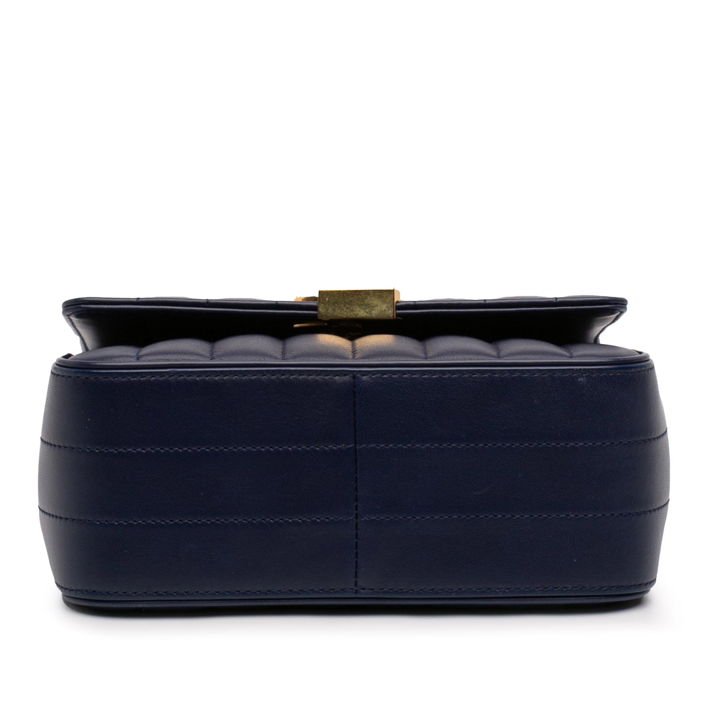 Saint Laurent Medium Lambskin Monogram Vicky Chain Bag