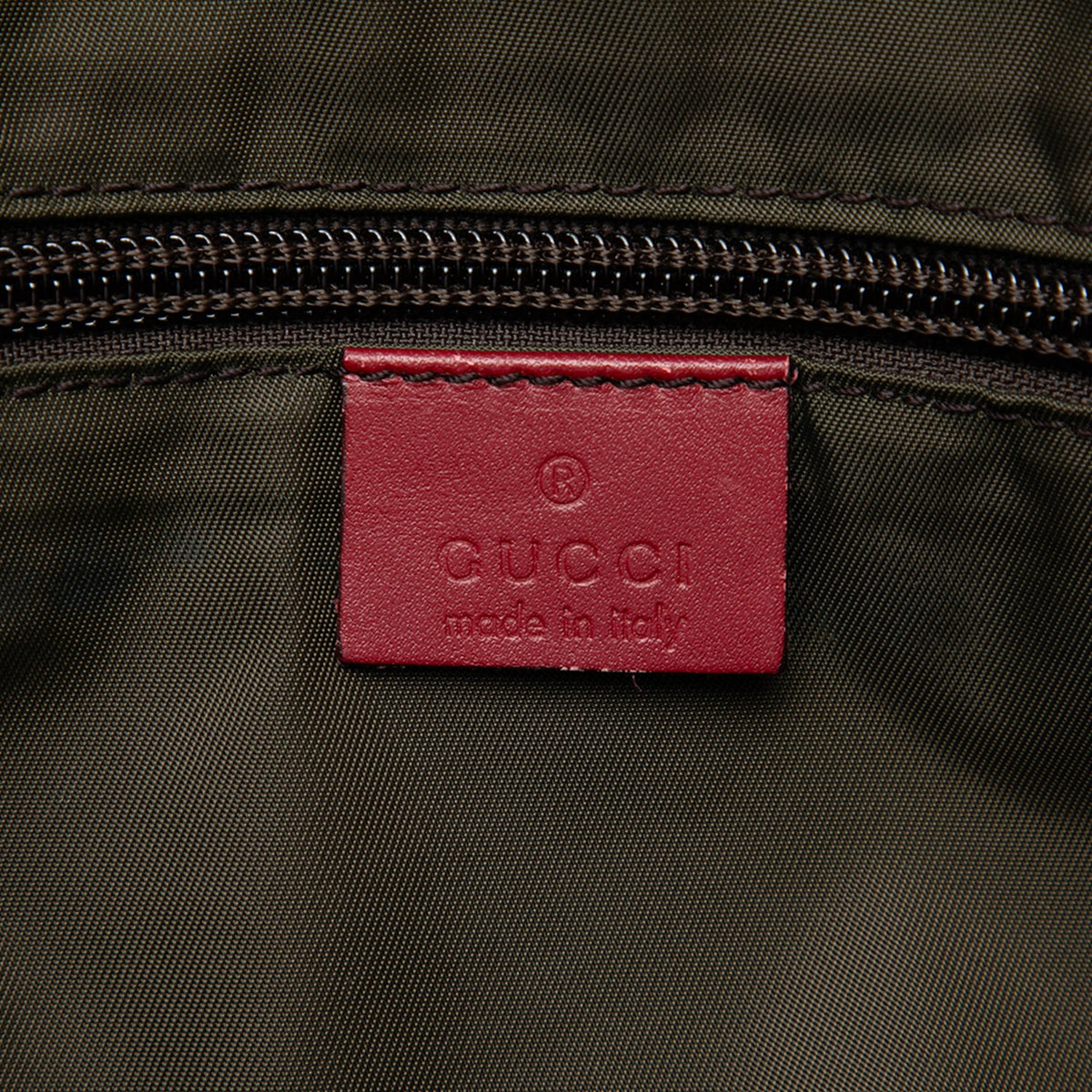 Gucci GG Canvas Web Tote — Beige