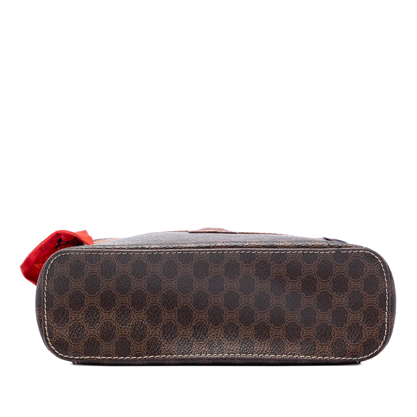 Celine Macadam Coated Canvas Vanity Bag
