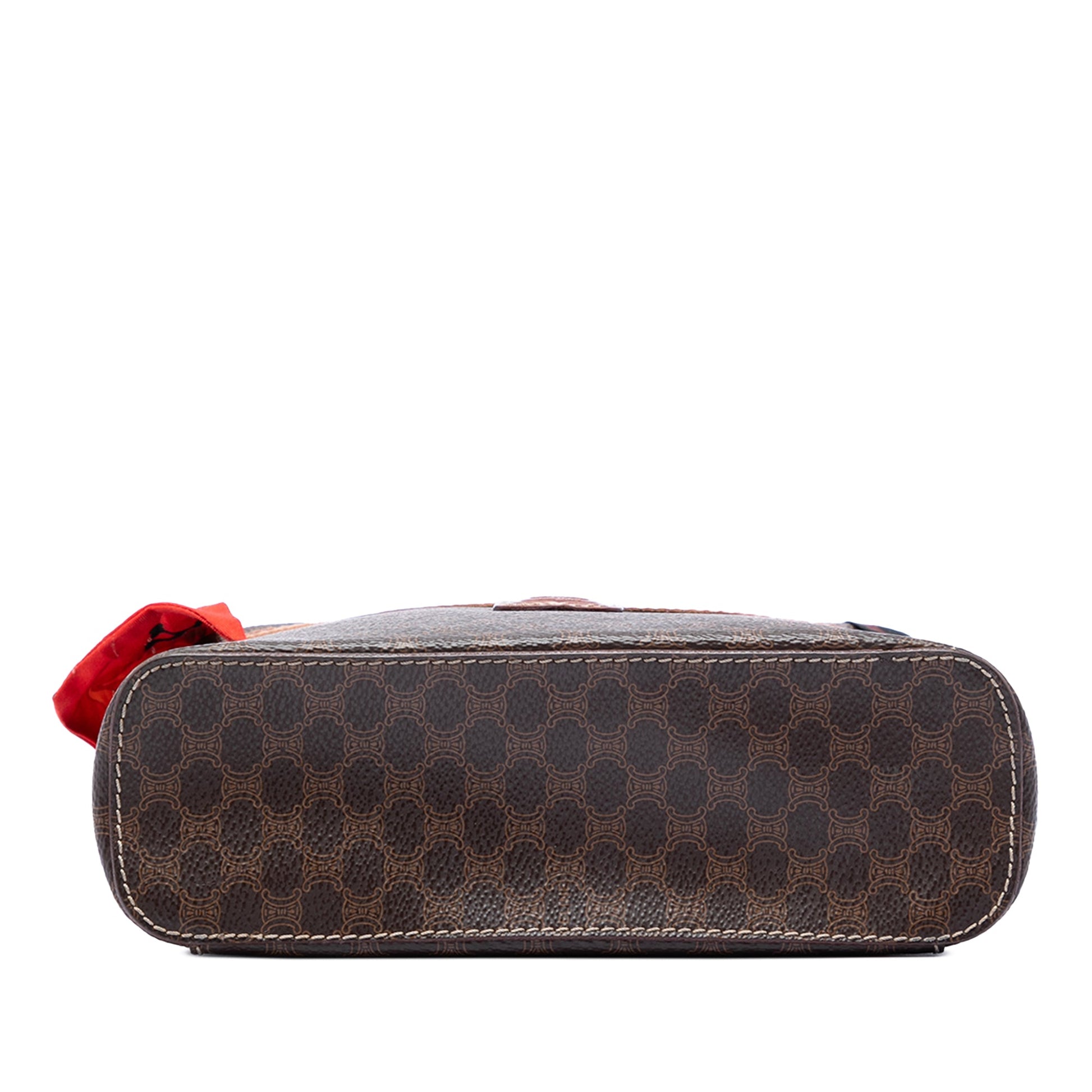 Celine Macadam Coated Canvas Vanity Bag