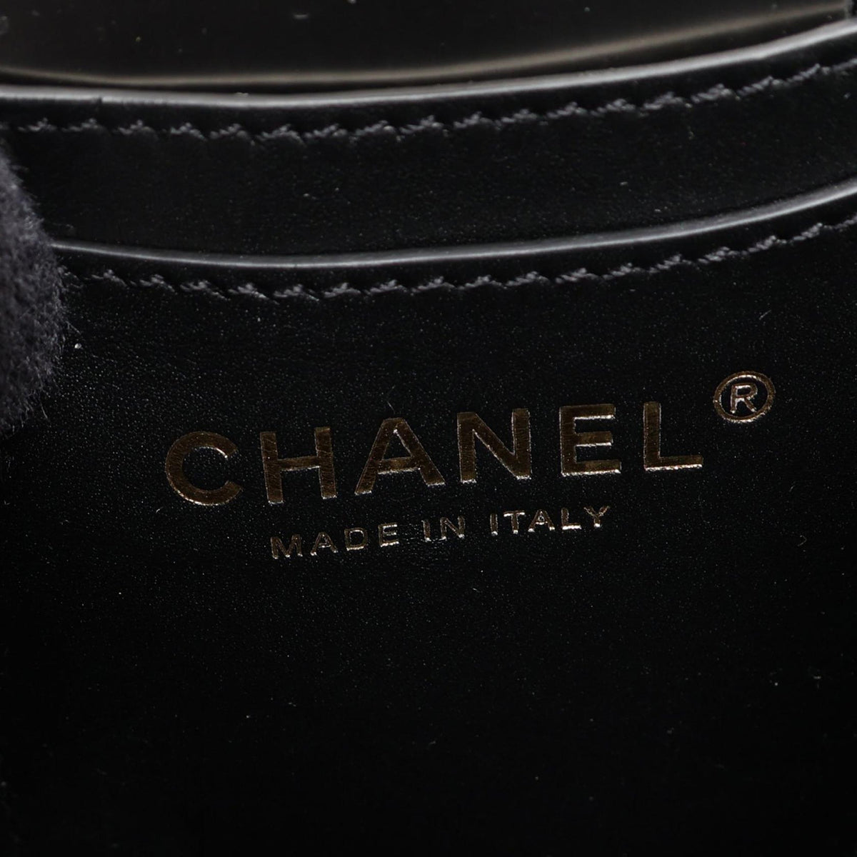 Chanel CC Quilted Lambskin Vanity Case