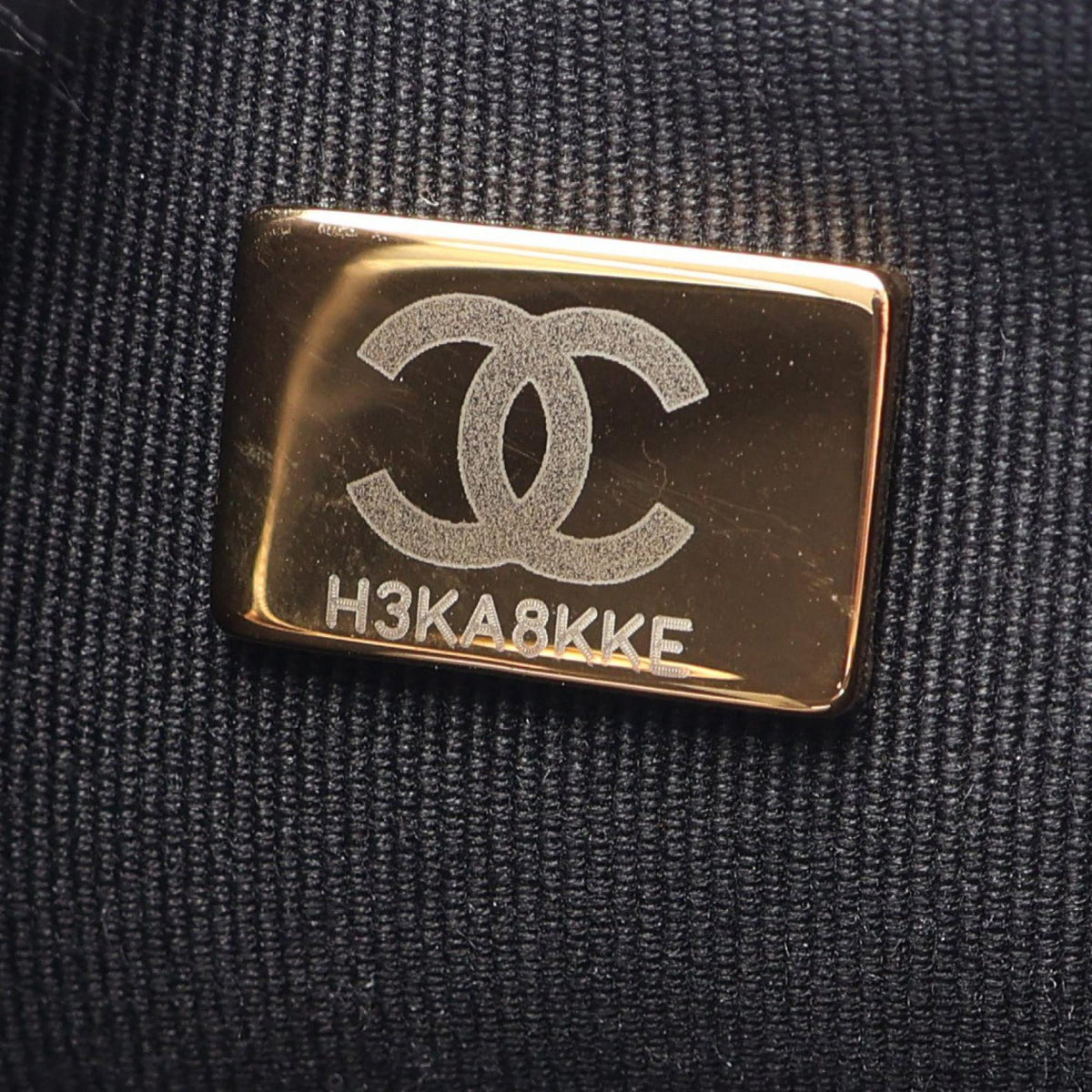 Chanel CC Quilted Lambskin Vanity Case