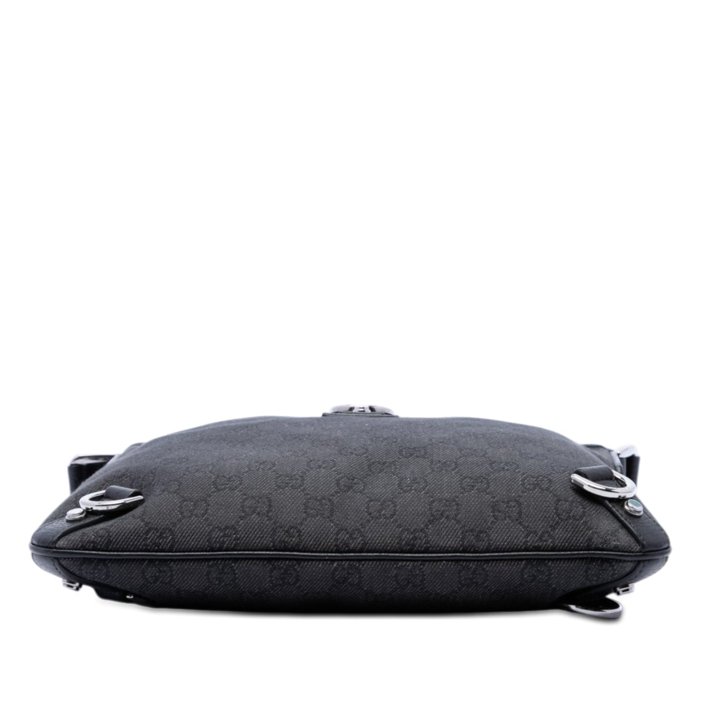 Gucci GG Denim Abbey D Ring Crossbody