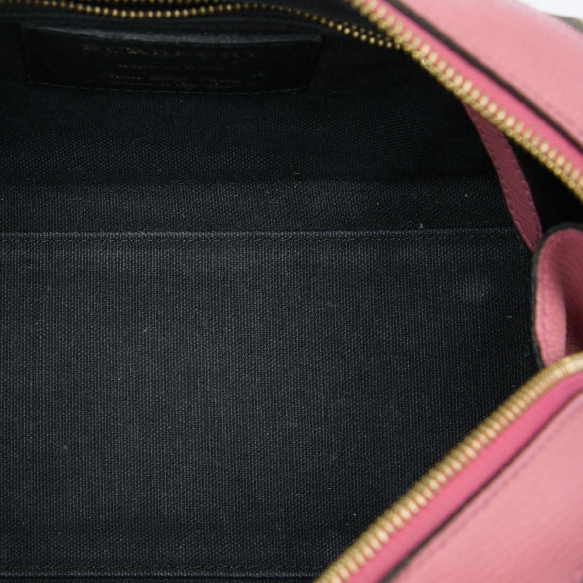 Burberry Small House Check Canvas Alchester Bowling Bag