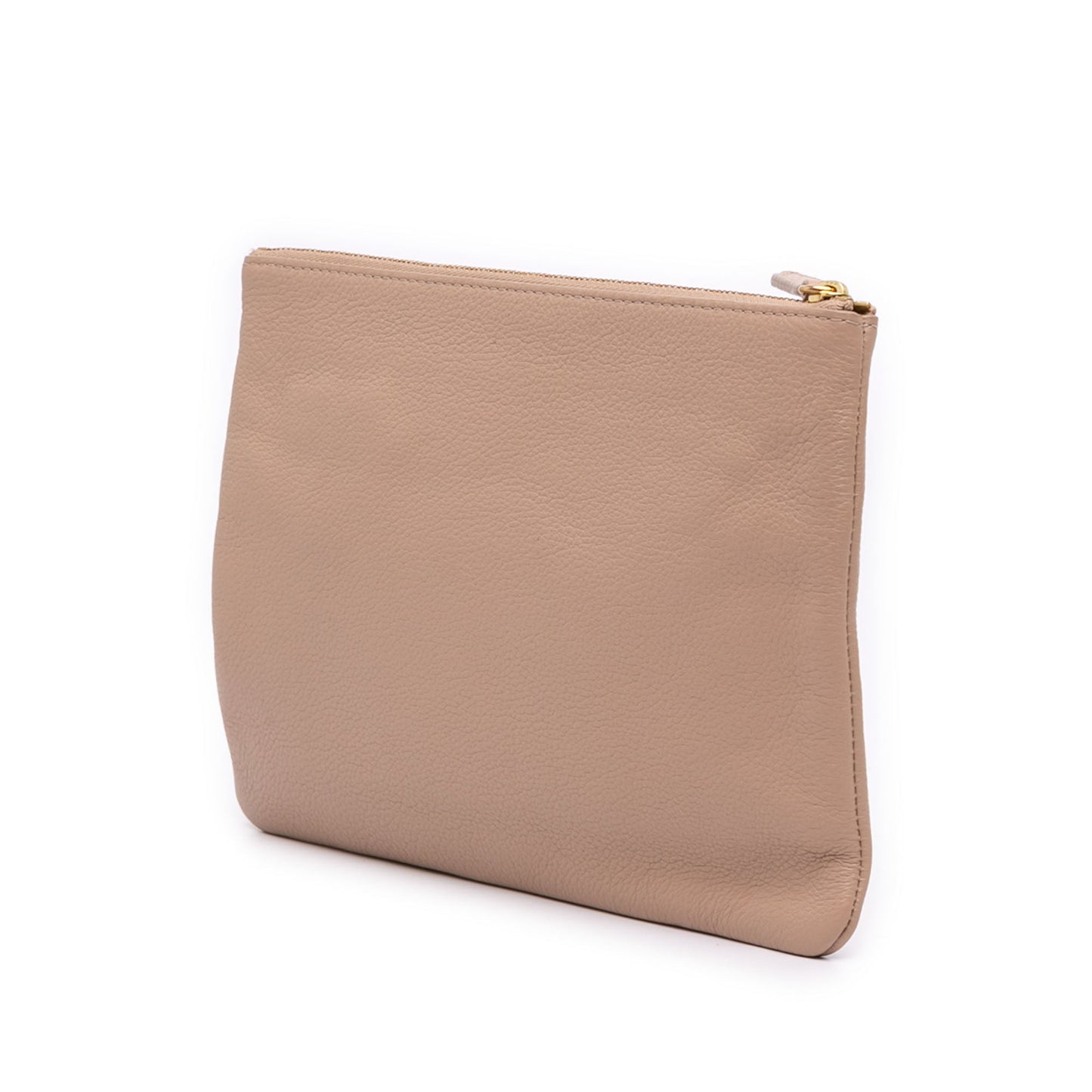 Burberry Pebbled Leather Clutch