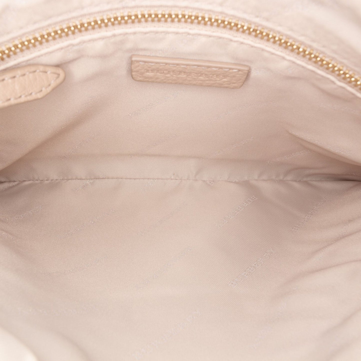 Burberry Pebbled Leather Clutch