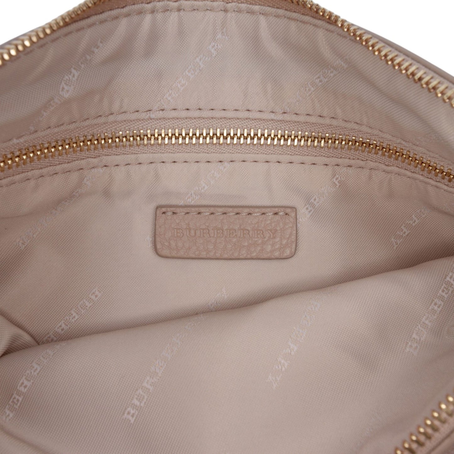 Burberry Pebbled Leather Clutch