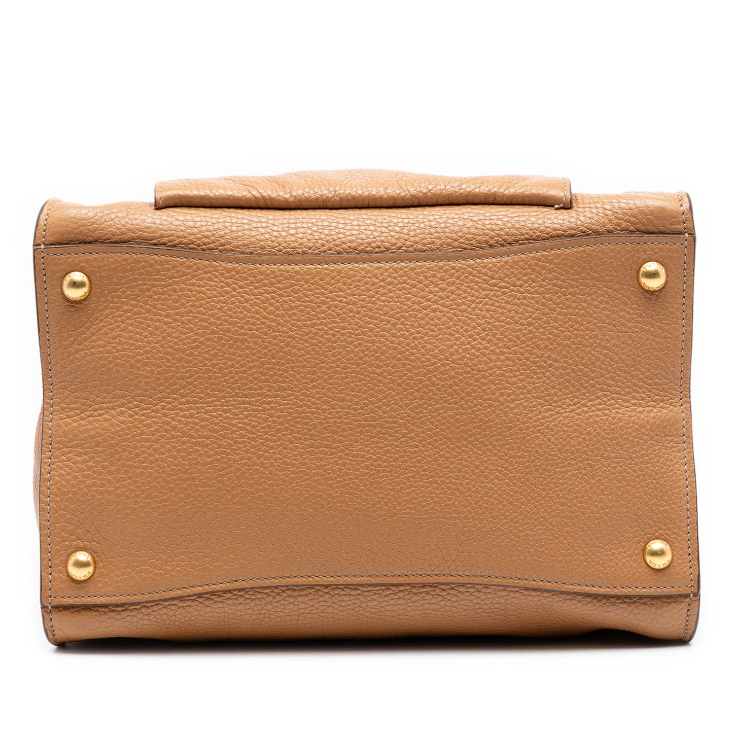Vitello Daino Front Pocket Open Convertible Tote
