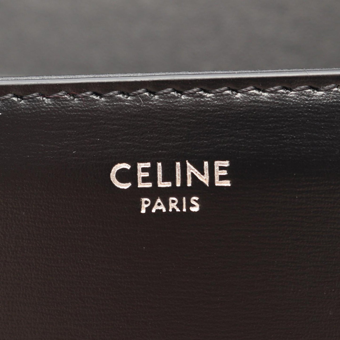 Celine Teen Shiny Calfskin Triomphe Crossbody
