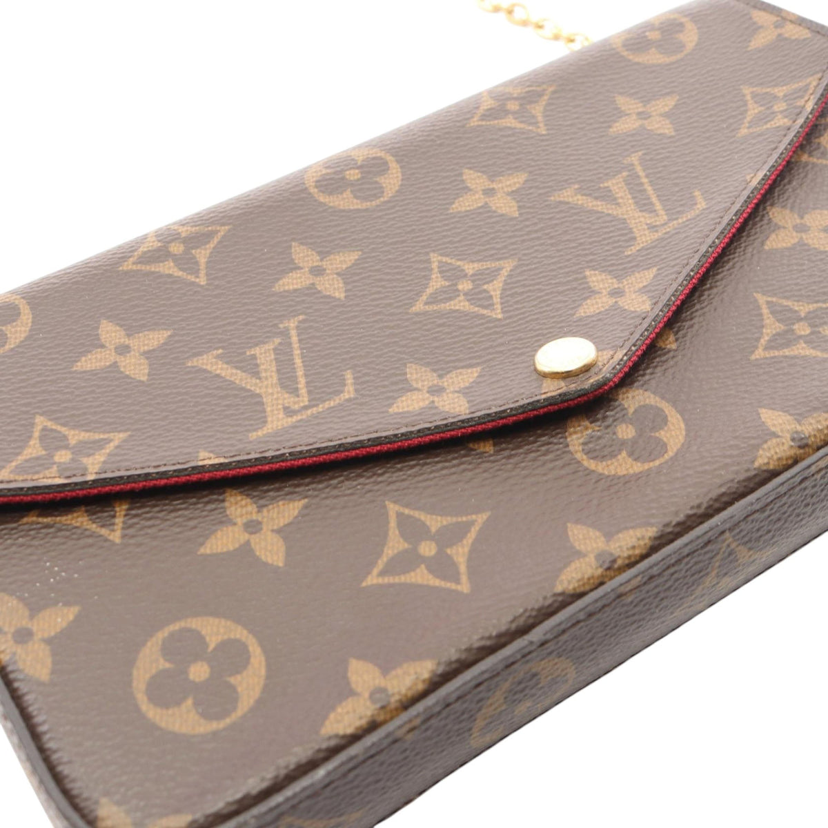 Louis Vuitton Monogram Pochette Felicie — Brown