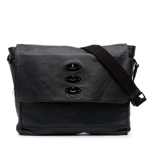 Mulberry Grained Calfskin Brynmore Messenger Bag