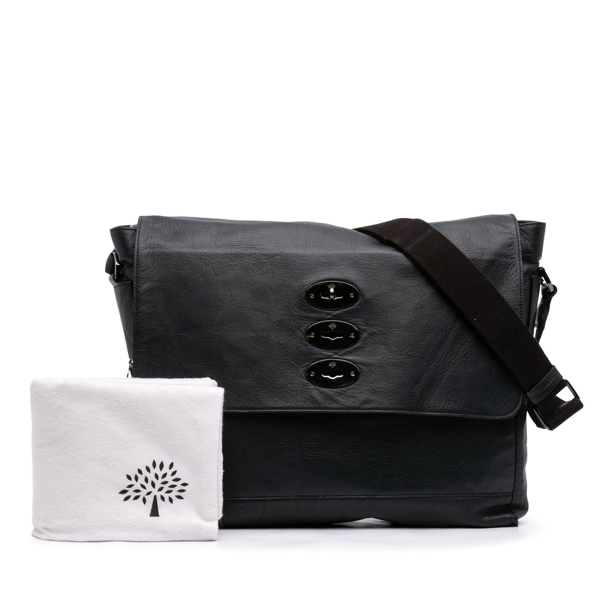 Mulberry Grained Calfskin Brynmore Messenger Bag