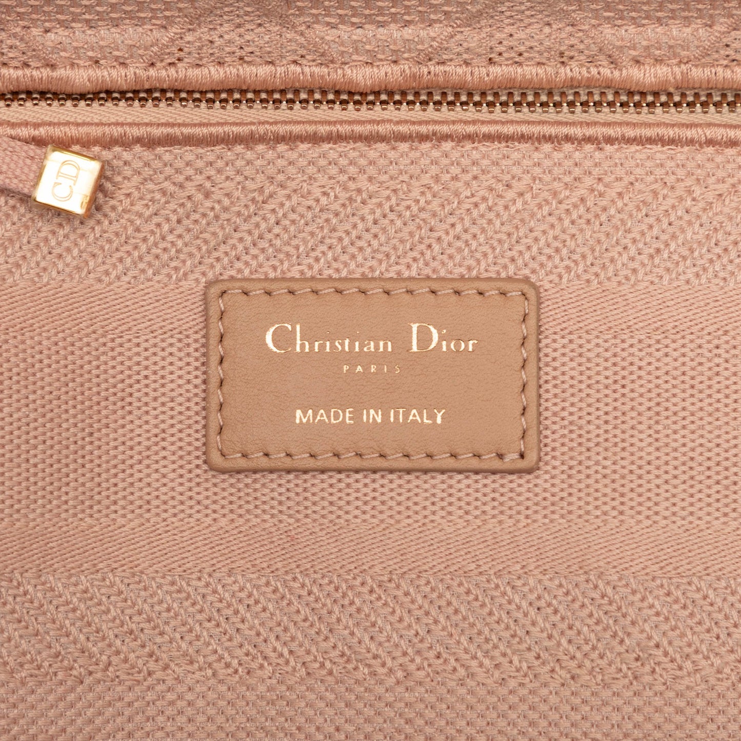 Dior Medium Embroidered Canvas Cannage Lady D Lite