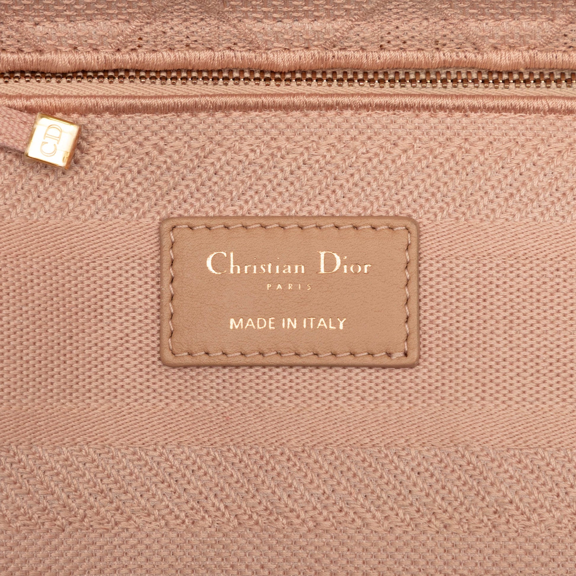 Dior Medium Embroidered Canvas Cannage Lady D Lite