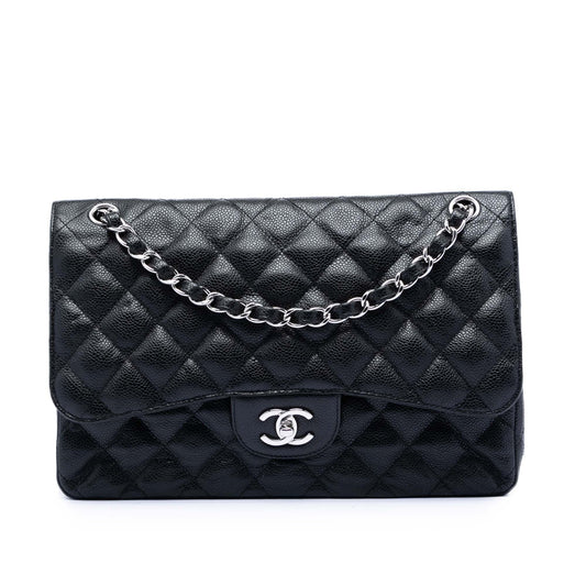 Chanel Jumbo Classic Caviar Double Flap