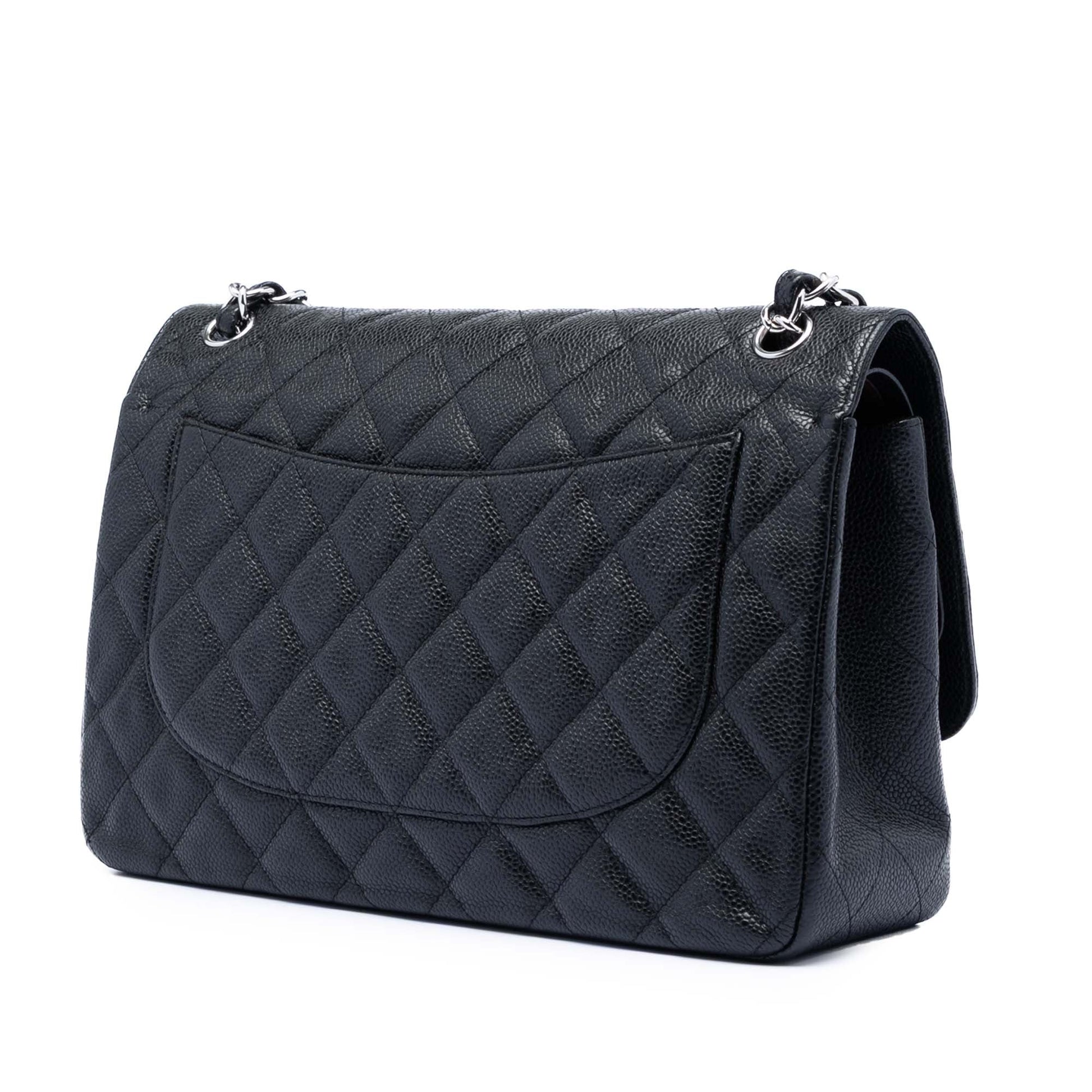 Chanel Jumbo Classic Caviar Double Flap
