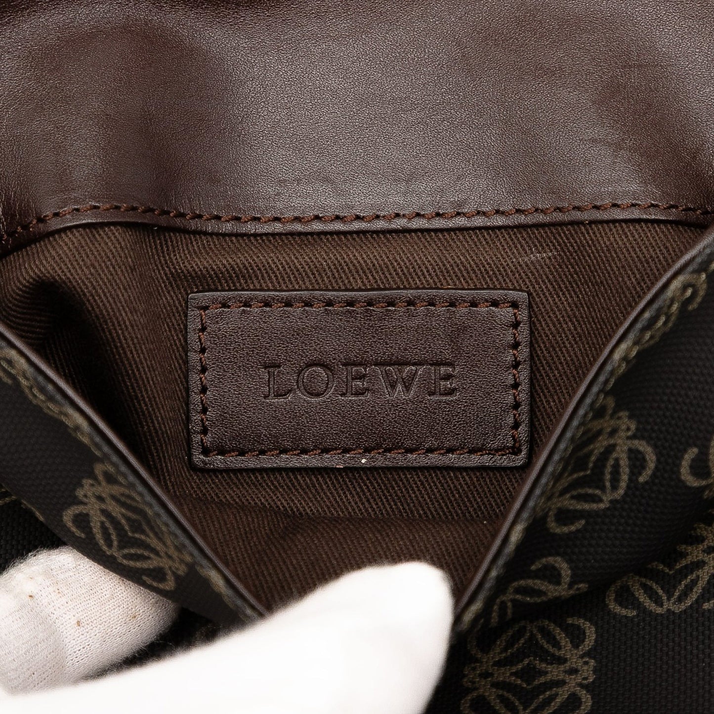 LOEWE Anagram Coated Canvas Belt Bag
