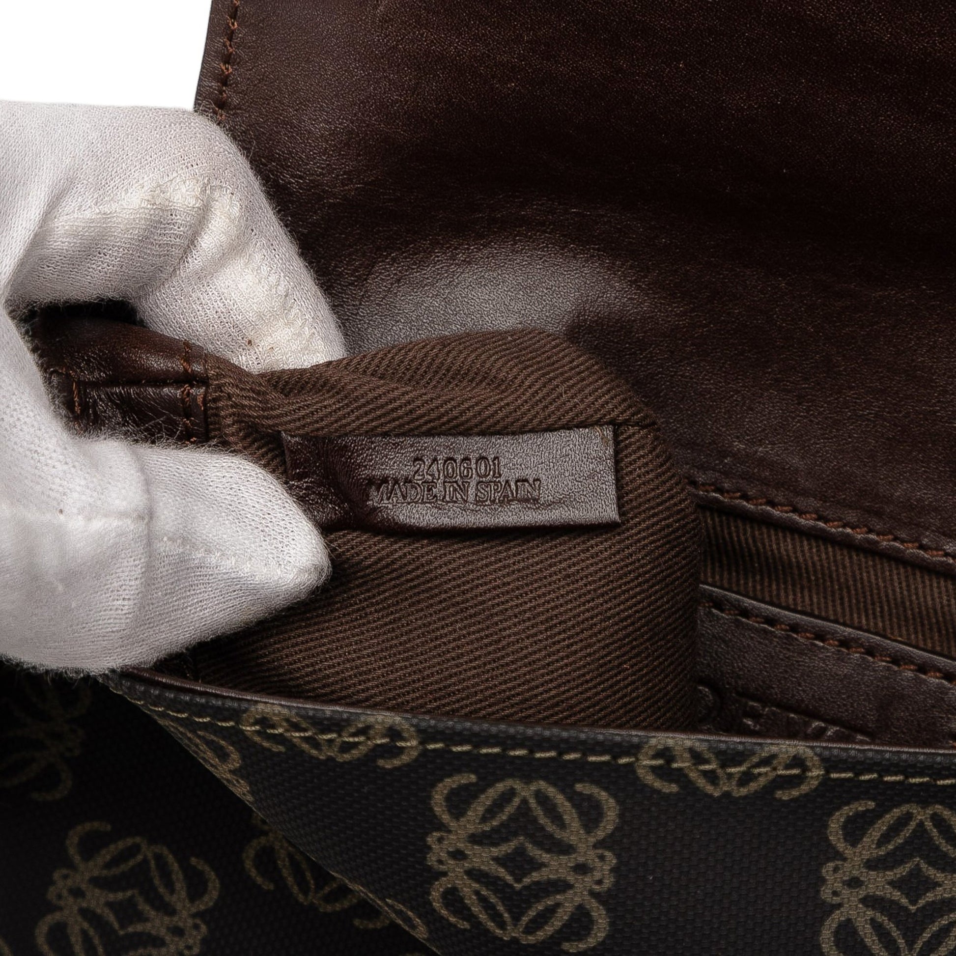 LOEWE Anagram Coated Canvas Belt Bag
