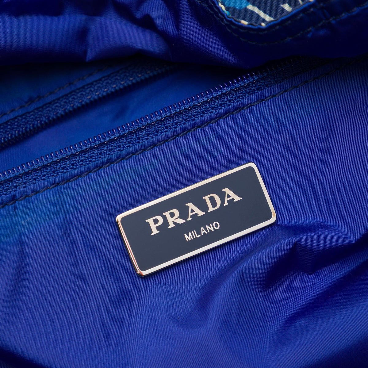 Prada Tessuto Stampato Floral Tote