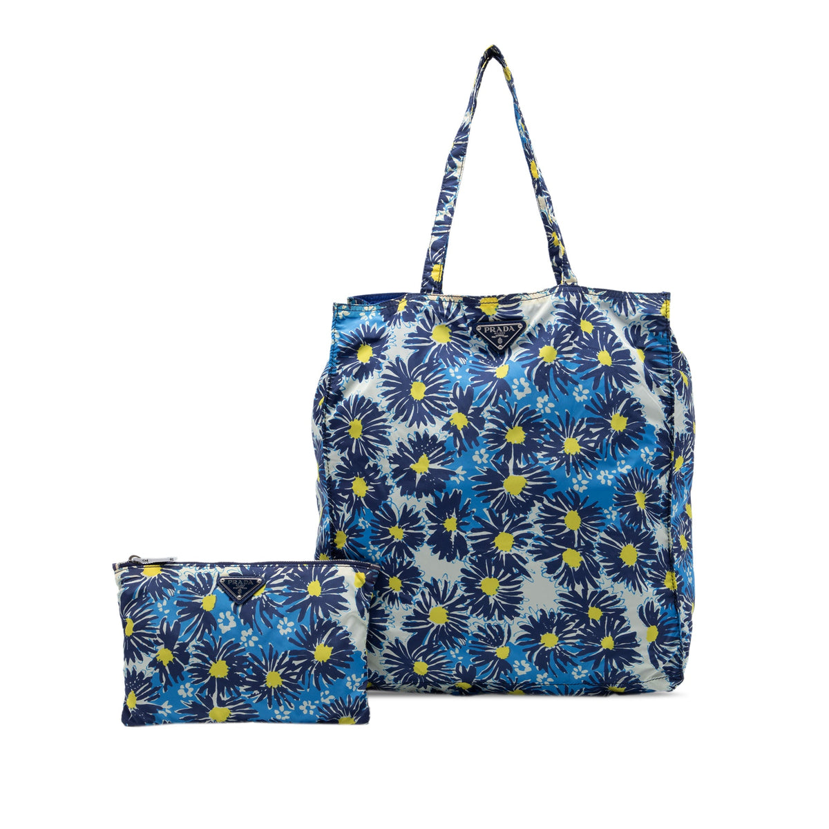 Prada Tessuto Stampato Floral Tote