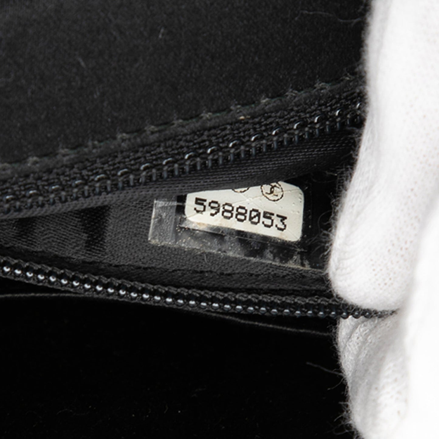 CC Satin Top Handle Flap