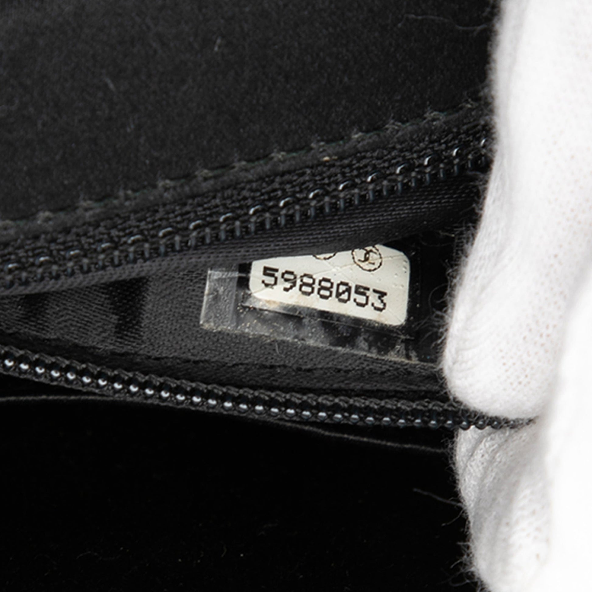 CC Satin Top Handle Flap