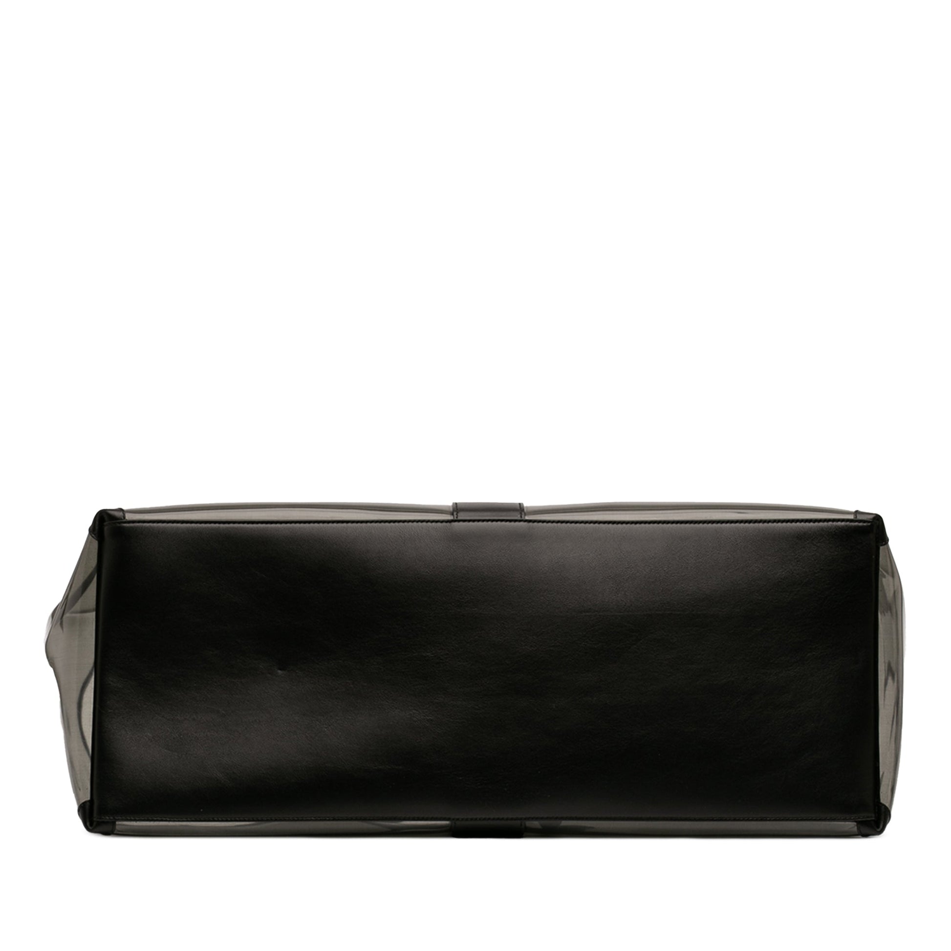 Saint Laurent Maxi PVC Transparent Y Tote