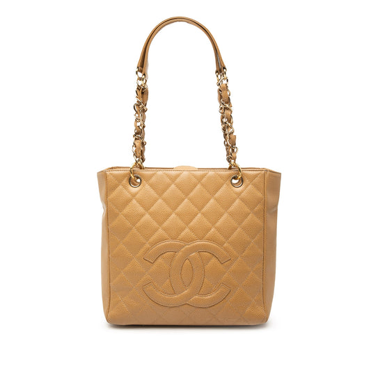 Chanel Caviar Petite Shopping Tote